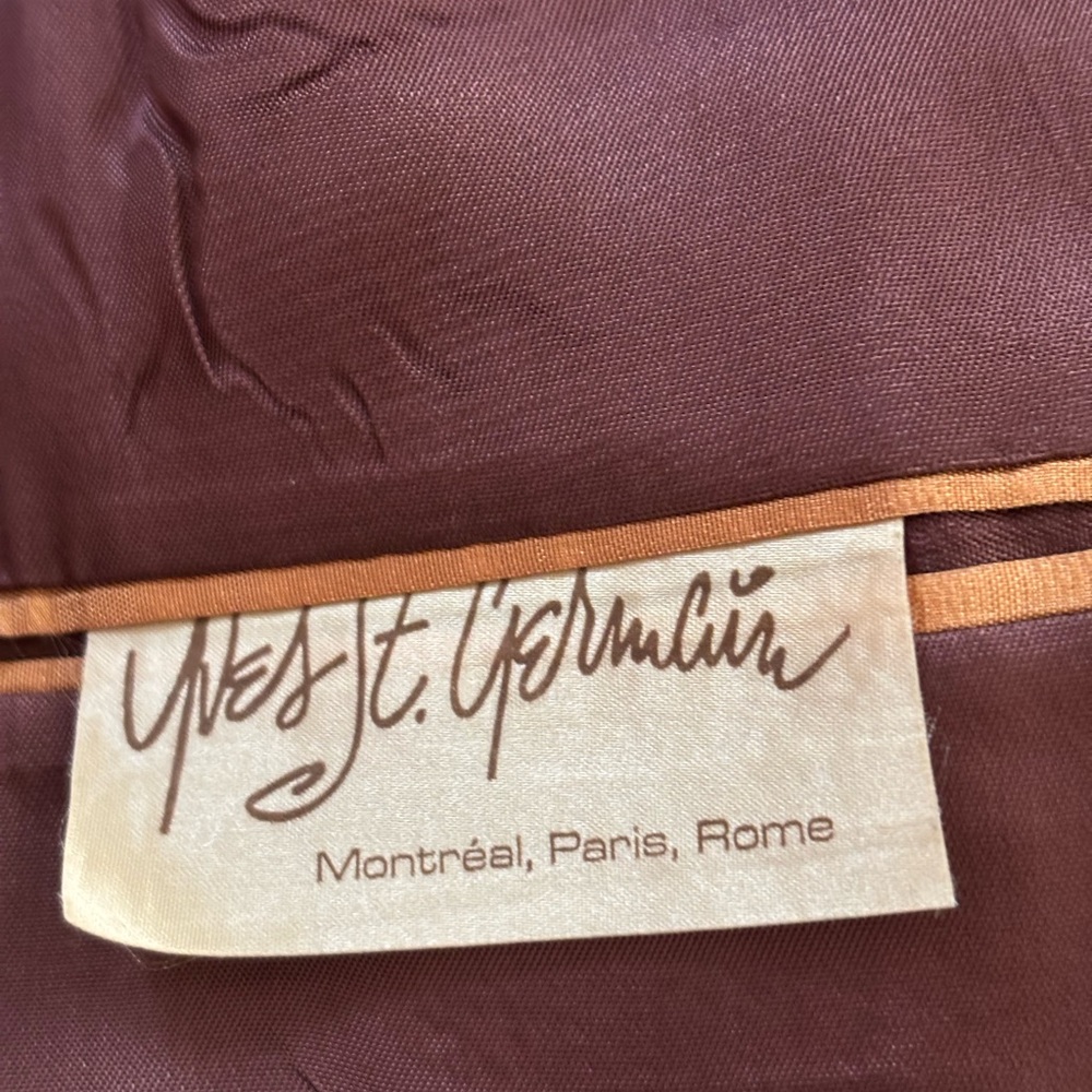 YVES ST. German Vintage Virgin Wool Union Made Blazer - Picture 6 of 8